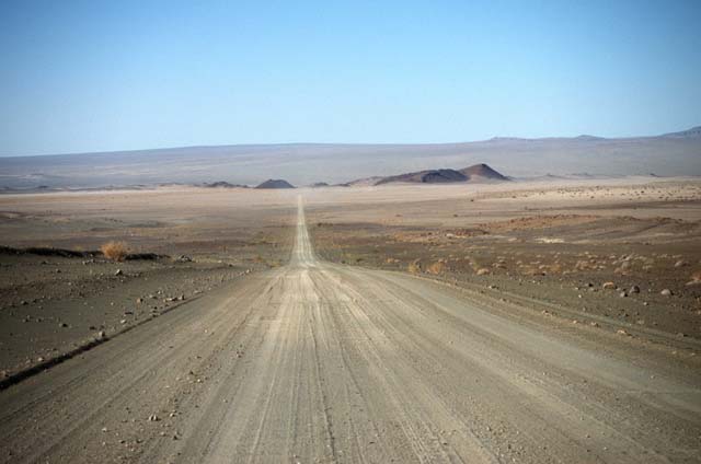 Strasse in Namibia